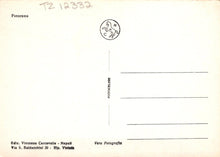 Load image into Gallery viewer, Back of a postcard with text and a logo, featuring a light yellow background.
