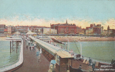 Sussex Postcard - Brighton, View From West Pier   SW19286