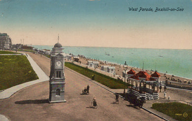 Sussex Postcard - West Parade, Bexhill-on-Sea   SW19288