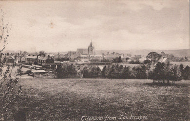Sussex Postcard - Ticehurst From Landscapes SW19292