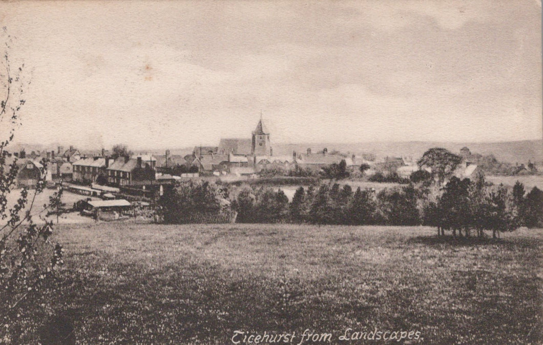 Sussex Postcard - Ticehurst From Landscapes SW19292