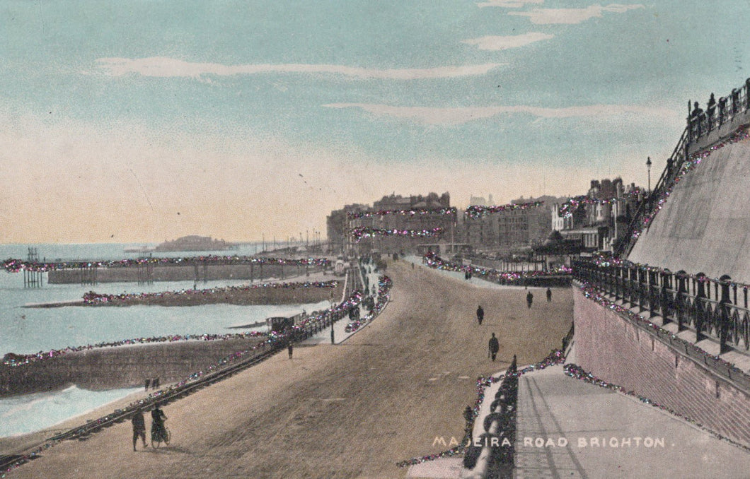 Sussex Postcard - Madeira Road, Brighton   SW19295