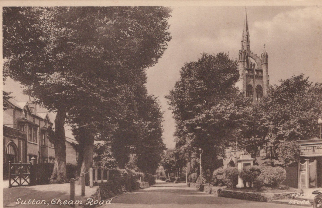 London Postcard - Sutton, Cheam Road   SW19299