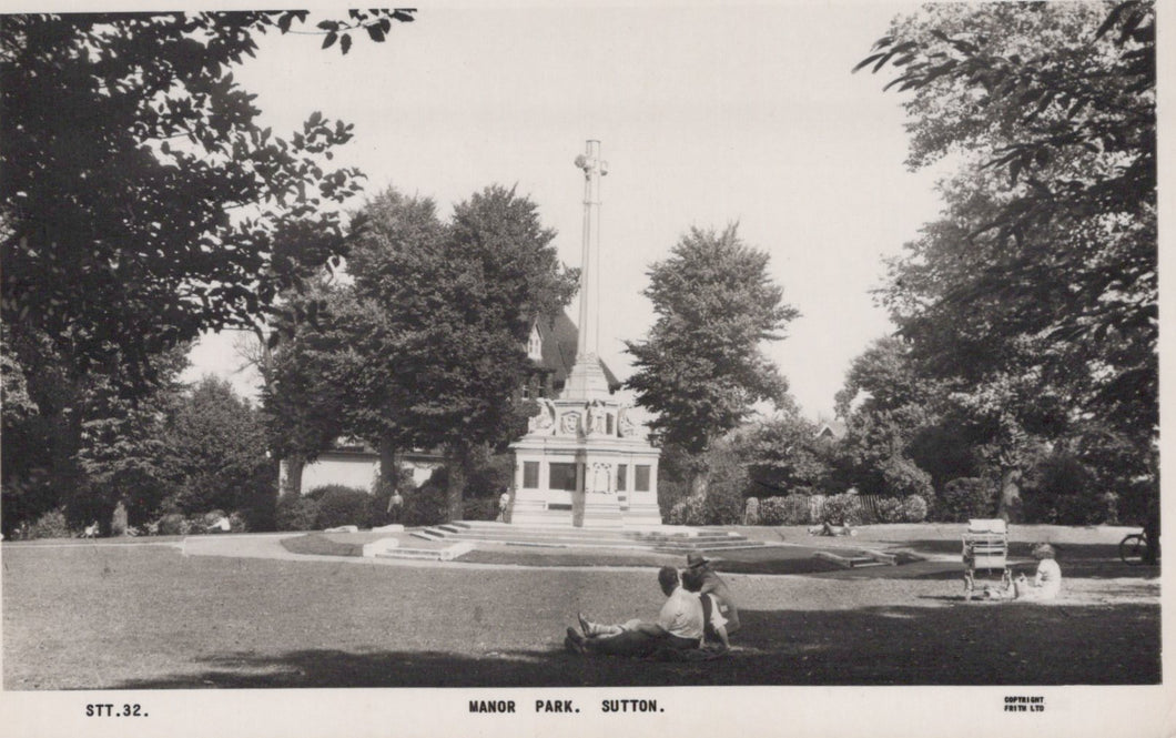 London Postcard - Manor Park, Sutton  SW19301