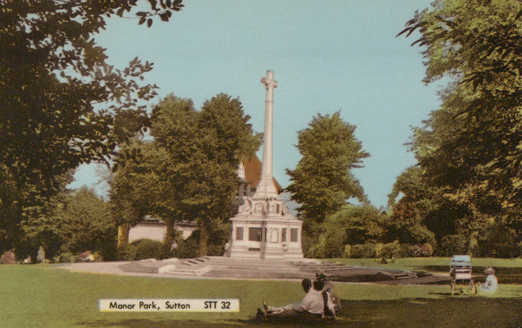 London Postcard - Manor Park, Sutton  SW19305