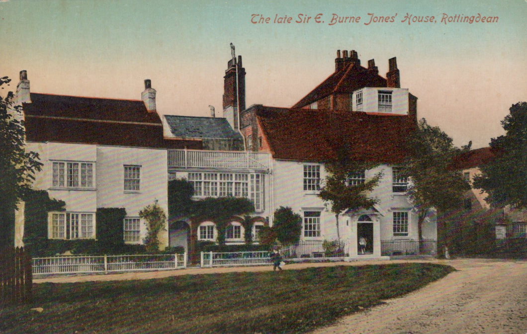 Sussex Postcard - Rottingdean, The Late Sir E.Burne Jones' House SW19309