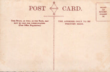 Load image into Gallery viewer, Vintage postcard with text and design elements on a beige background
