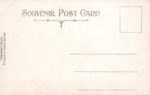 Load image into Gallery viewer, Vintage-style souvenir postcard with decorative text and a blank area for writing.
