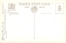 Load image into Gallery viewer, Back of a Tuck&#39;s postcard with text and logos
