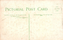 Load image into Gallery viewer, Vintage postcard with text and a green line on a beige background
