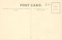 Load image into Gallery viewer, Vintage postcard with printed text and a stamp on a beige background
