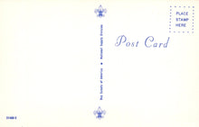Load image into Gallery viewer, Vintage postcard with Boy Scouts of America logo and text on a light background
