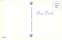 Load image into Gallery viewer, Vintage postcard with Boy Scouts of America logo and text on a white background

