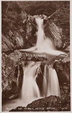 Load image into Gallery viewer, Wales Postcard - Falls of The Mynach, Devil&#39;s Bridge SW19205
