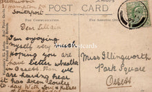 Load image into Gallery viewer, Lancashire Postcard - Carpet Garden, Hesketh Park, Southport SW19222
