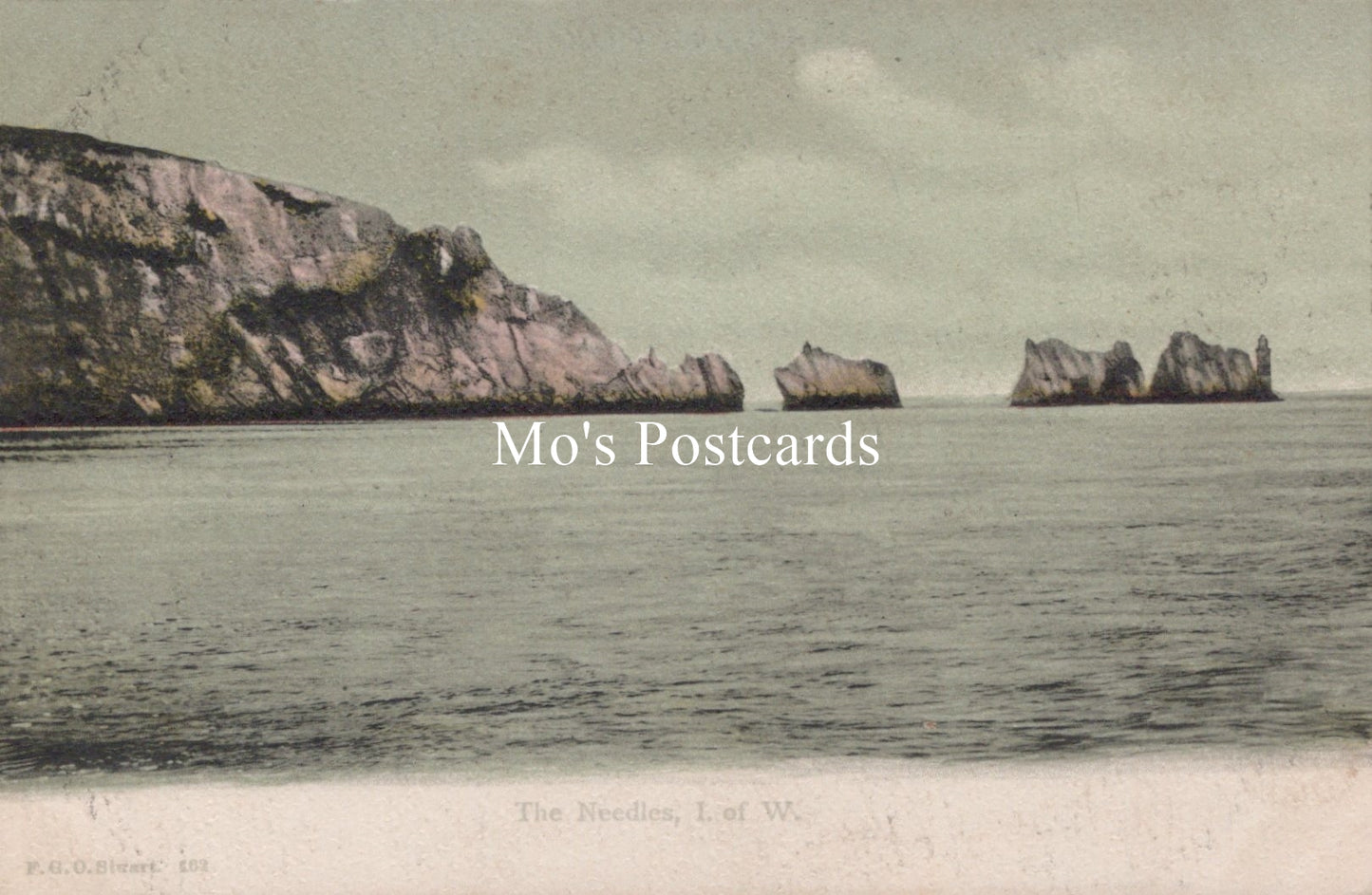 Isle of Wight Postcard - The Needles Headland   SW19226