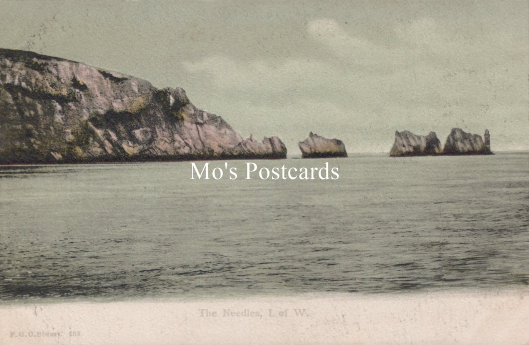 Isle of Wight Postcard - The Needles Headland   SW19226