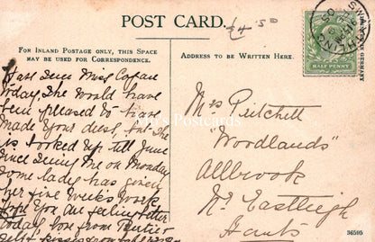 Isle of Wight Postcard - The Needles Headland   SW19226