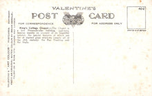 Load image into Gallery viewer, Cambridgeshire Postcard - King&#39;s College Chapel, Cambridge  SW19228
