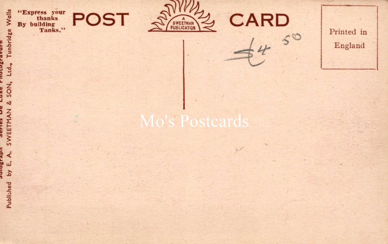 Somerset Postcard - Porlock From South   SW19237