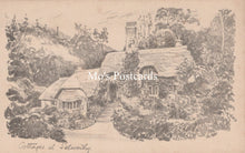 Load image into Gallery viewer, Somerset Postcard - Cottages at Selworthy SW19238
