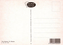 Load image into Gallery viewer, Back of a postcard with Salmon Cameracolour logo and text
