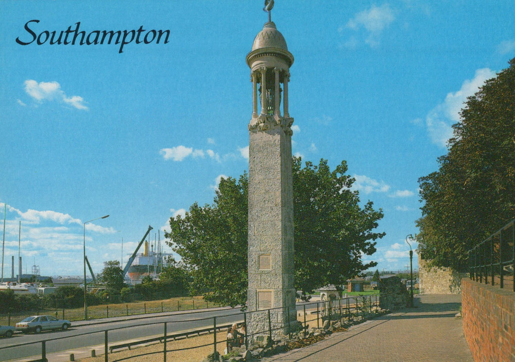 Hampshire Postcard - Pilgrim Fathers' Memorial, Southampton  VT308