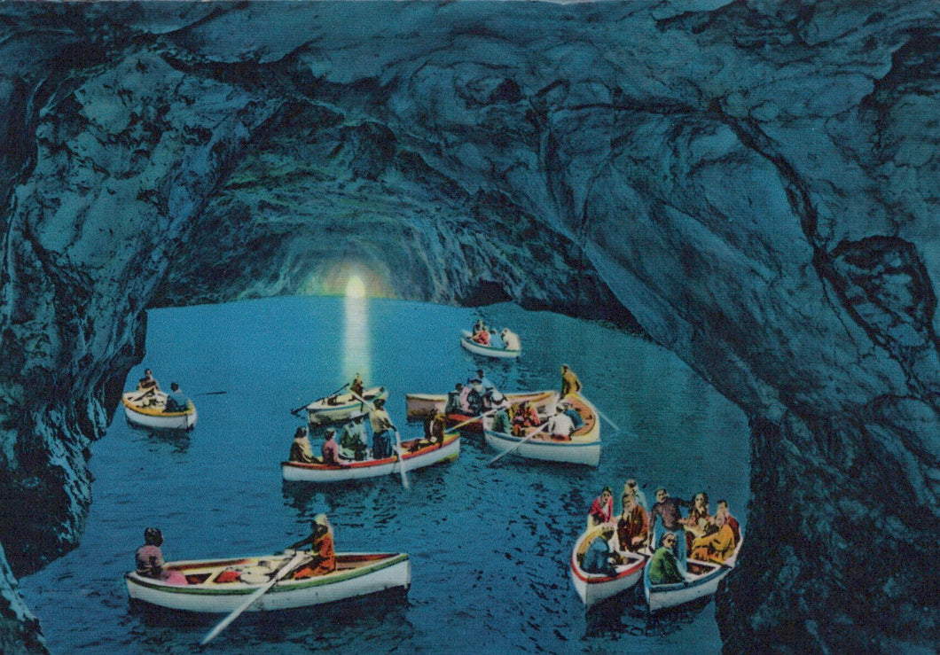 Italy Postcard - Capri, The Blue Grotto, Grotta Azzurra  VT329