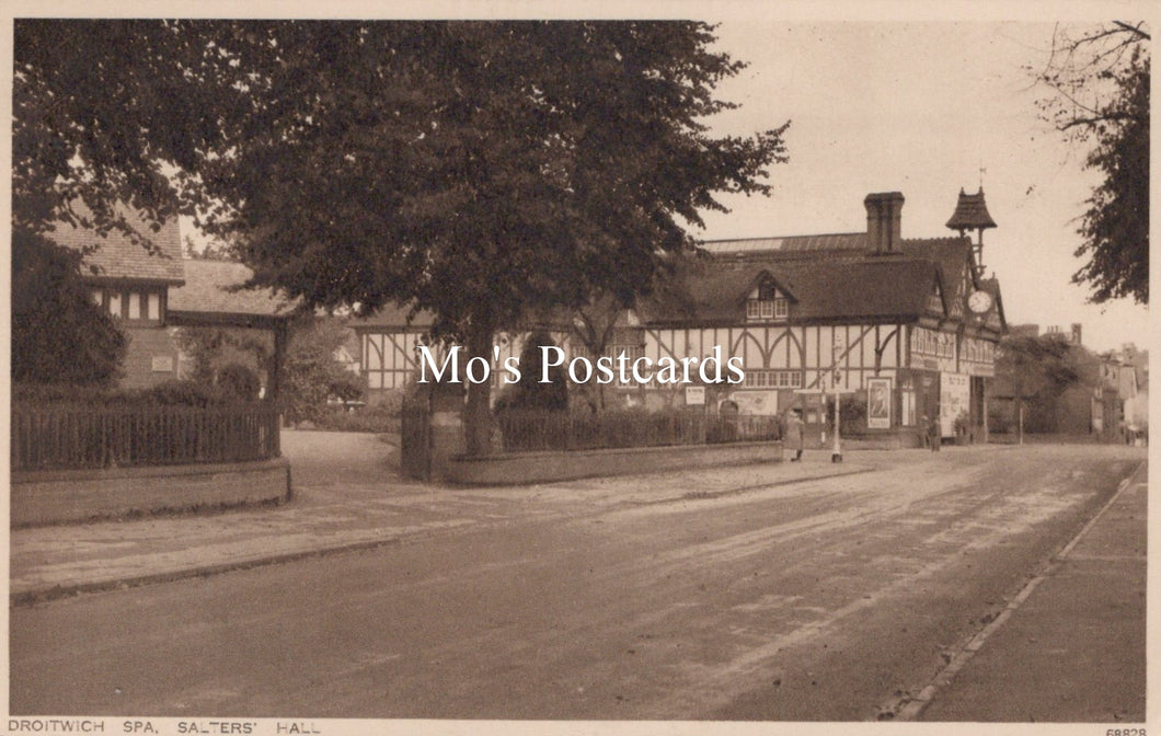 Worcestershire Postcard - Droitwich Spa, Salters' Hall  SW18877