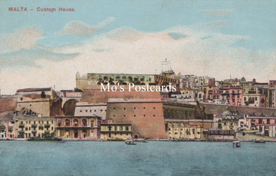 Malta Postcard - Custom House  SW19457
