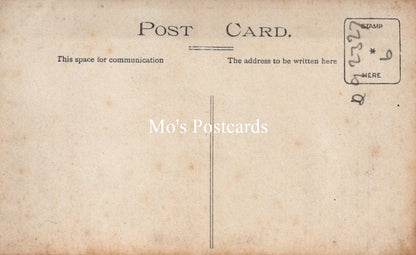 Vintage-style postcard with 'Mo's Postcards' branding