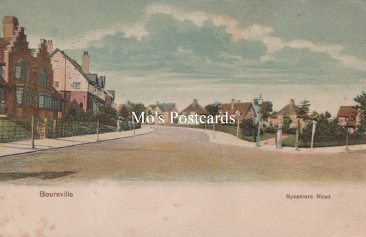 Worcestershire Postcard - Sycamore Road, Bournville  SW19474