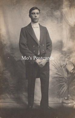 Domestic Servant Postcard - Young Footman or Butler SW19680 