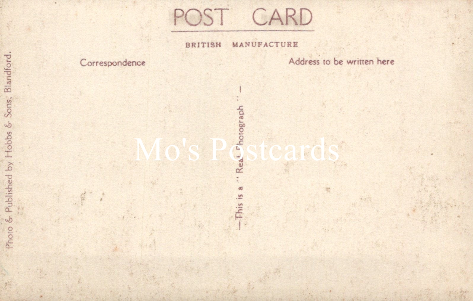 Vintage-style postcard with text  