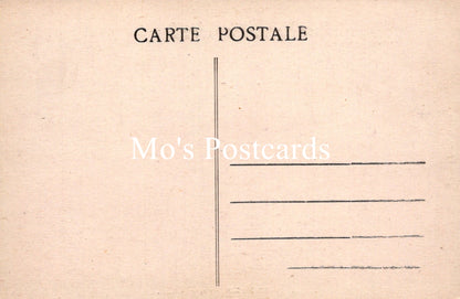 Vintage-style postcard with 'Carte Postale' text  