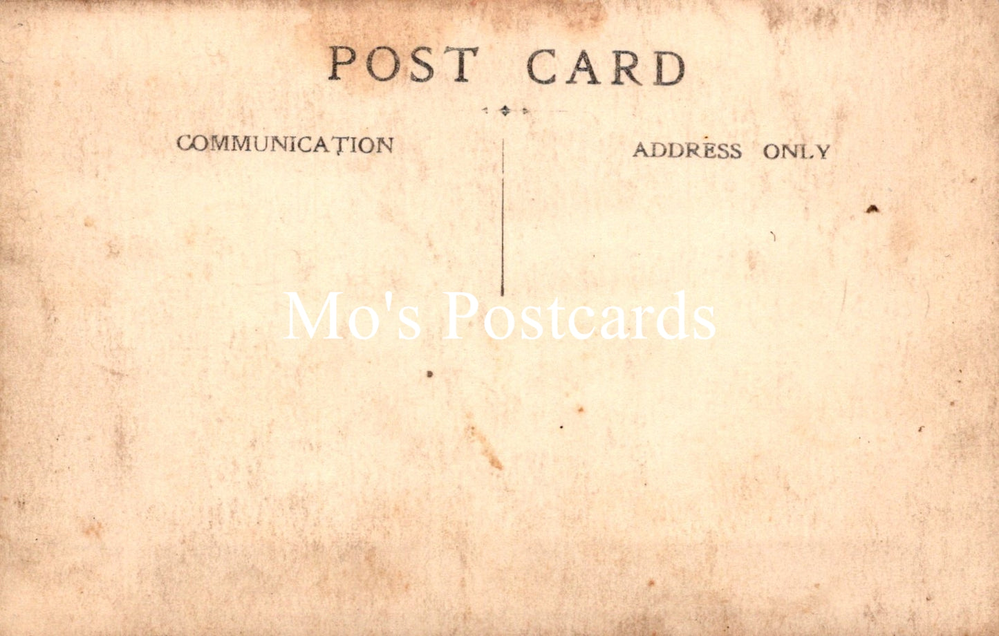 Vintage-style postcard on a beige background