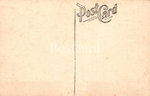 Load image into Gallery viewer, Vintage postcard with &#39;Post Card&#39; text and a vertical line on a beige background
