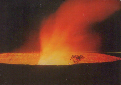 Geology Postcard - Kilauea Volcano, Hawaii 1967-68 - SW19809