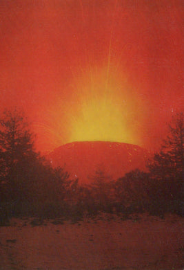 Geology Postcard - Volcanoes, Strombolian Type Activity at Etna SW19814