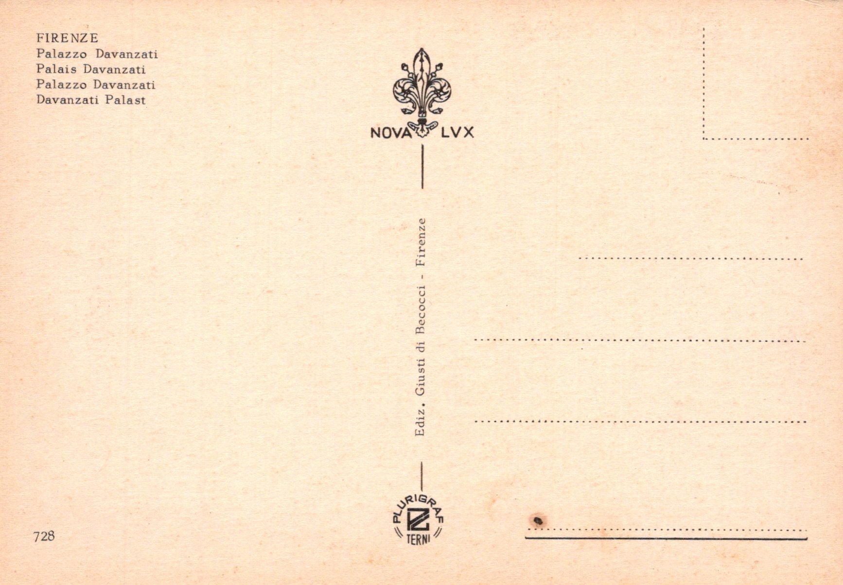 Vintage-style postcard with decorative elements and text on a beige background