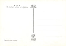 Load image into Gallery viewer, Vintage-style card with text and logos on a white background
