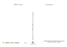 Load image into Gallery viewer, Vintage-style greeting card with text and a logo on a white background
