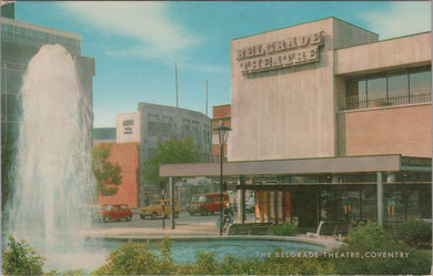 Warwickshire Postcard - The Belgrade Theatre, Coventry  SW17642