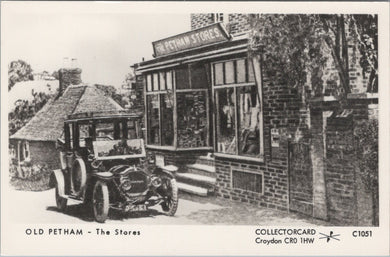 Kent Postcard - Old Petham Village, The Stores SW17645