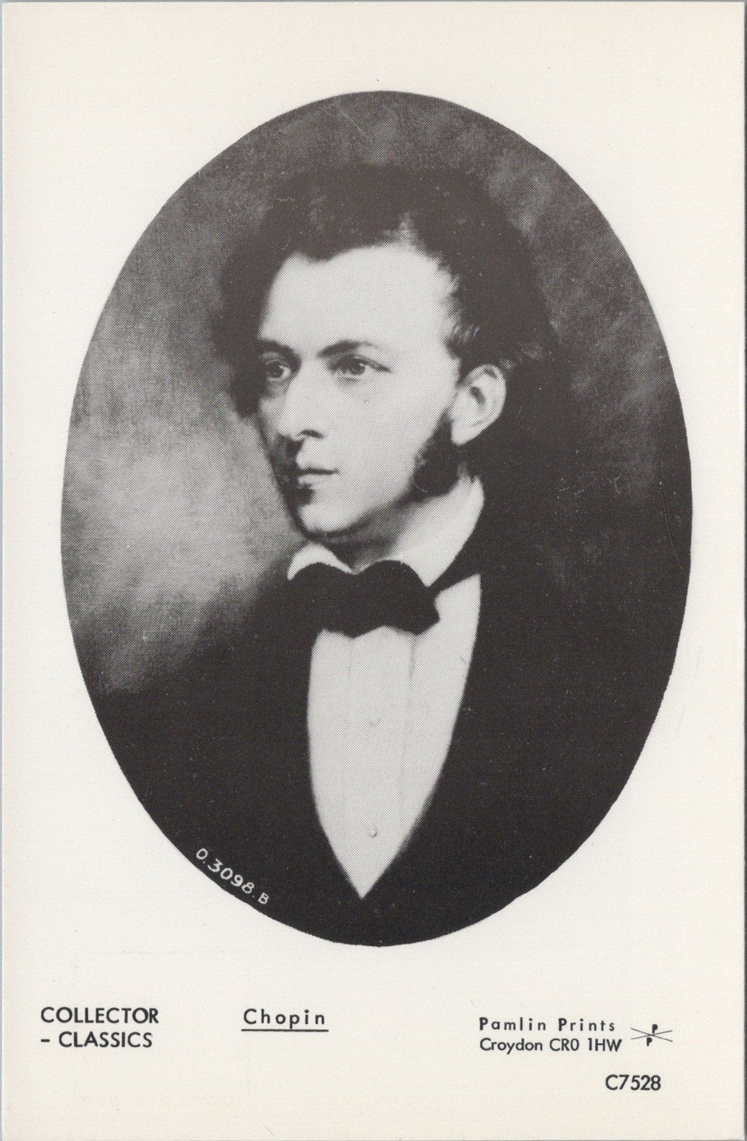Music Postcard - Frederic Chopin, Polish Composer SW17691