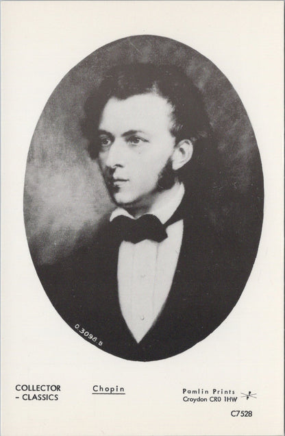 Music Postcard - Frederic Chopin, Polish Composer SW17691