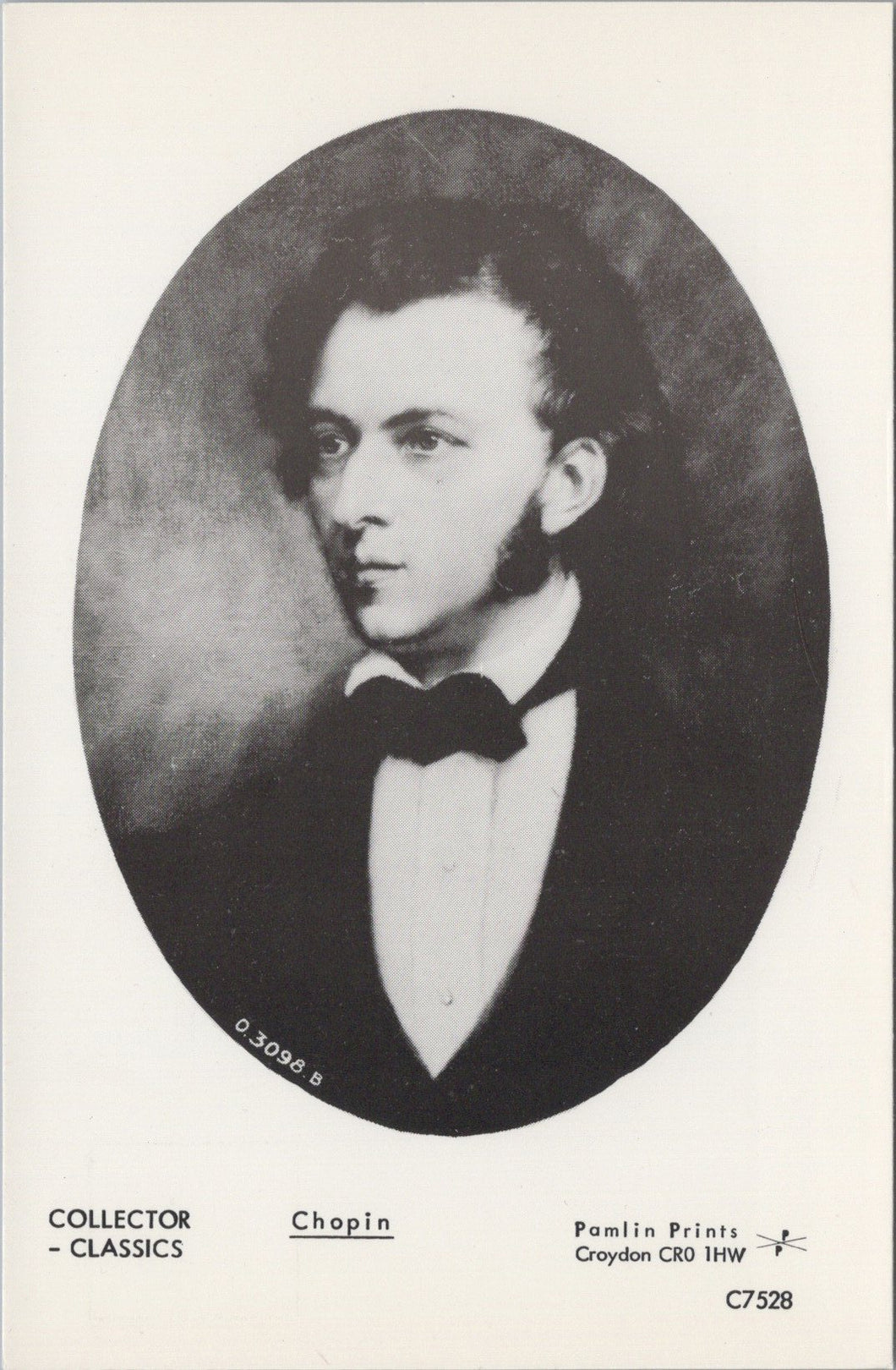 Music Postcard - Frederic Chopin, Polish Composer SW17691