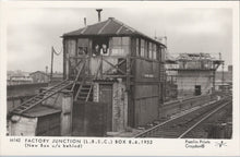 Load image into Gallery viewer, Railways Postcard - Factory Junction Box in 1952, L.B.S.C - SW17990
