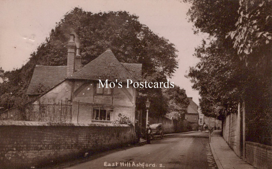 Kent Postcard - East Hill, Ashford   SW19249