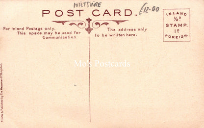 Wiltshire Postcard - The Post Office, Tidworth  SW19253